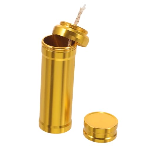 NULYLU Mini Alkohol Brenner Lampe Tragbare 30ml Alkohol Lampe Aus Für Camping Picknick Und Laboranwendungen Effektives Heizwerkzeug Goldfarbe NULYLU Mini Alkohol Brenner Lampe Tragbare 30ml Alkohol Lampe Aus Für Camping Picknick Und Laboranwendungen Effektives Heizwerkzeug Goldfarbe von NULYLU