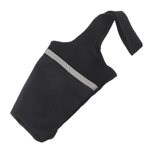 NULYLU Yogamatten-Tragetasche Yogataschen Und -tragetaschen Yoga-Tragetasche Träger Für Yoga-Kissen Yoga-Container Yoga-Beutel Yogatasche Mit Schultergurt Yoga-organisator Segeltuch Black von NULYLU