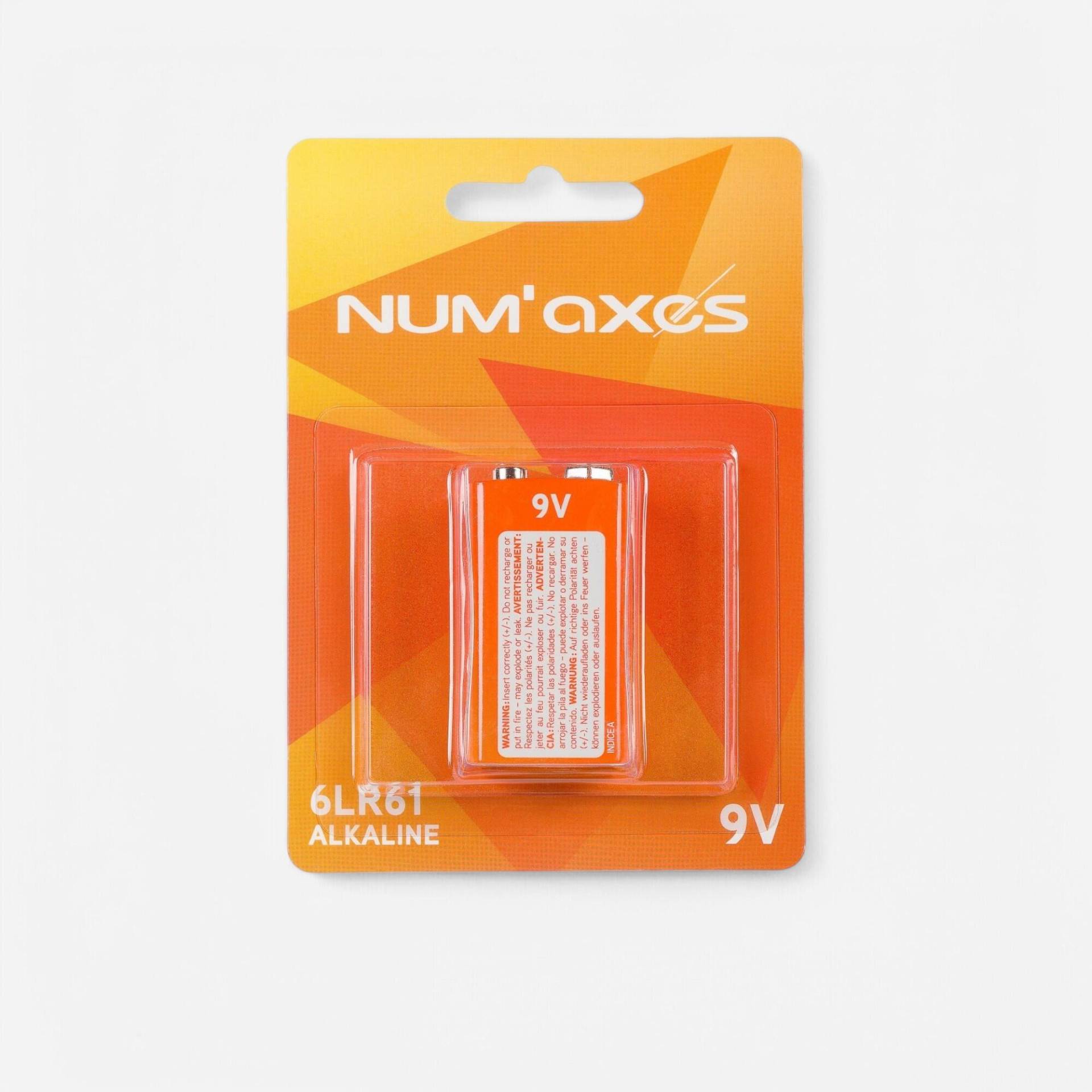 Alkaline Batterie Num'Axes 6LR61 9V Alkaline Batterie Num'Axes 6LR61 9V von NUM'AXES