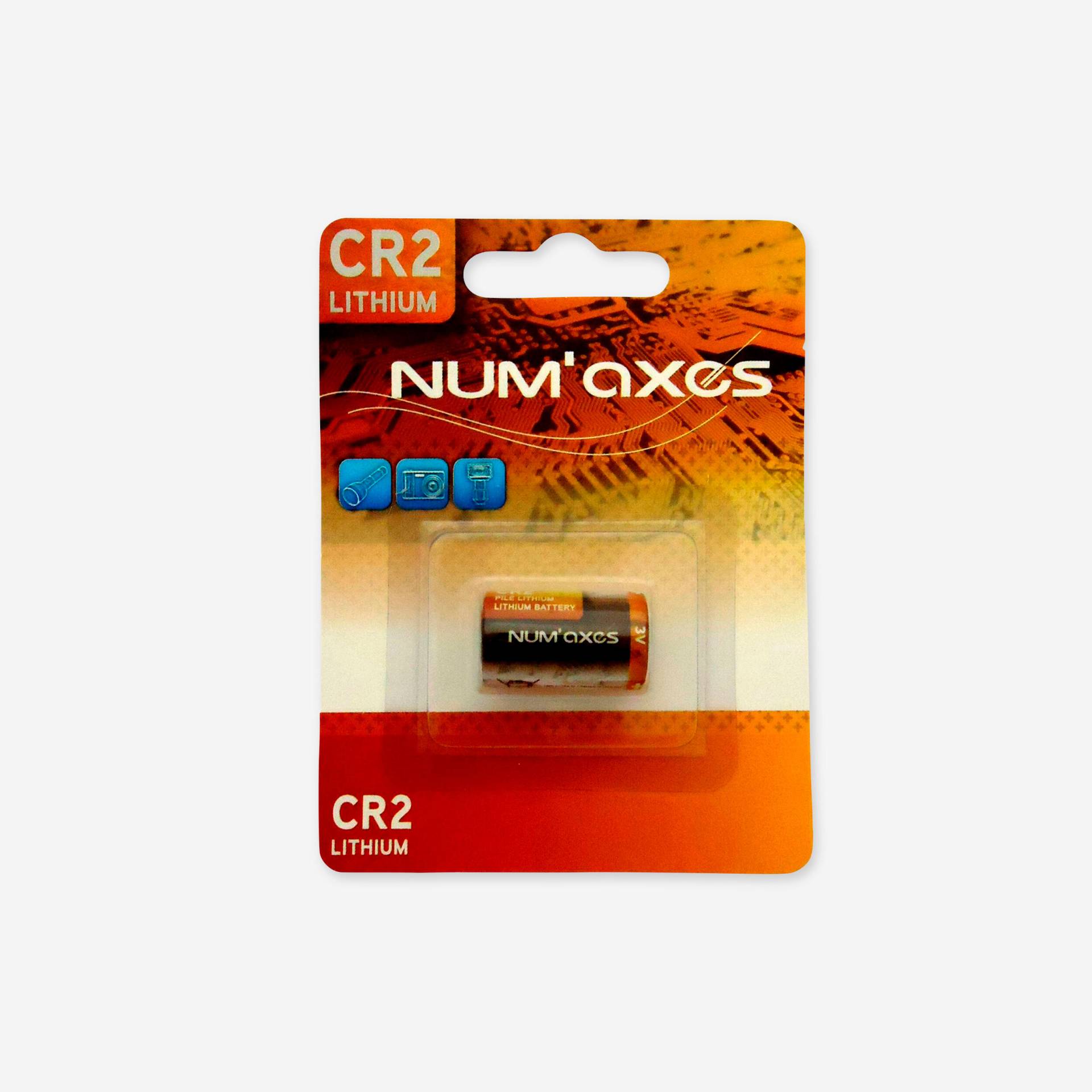 Lithiumbatterie Num'axes 3V CR2 Lithiumbatterie Num'axes 3V CR2 von NUM'AXES