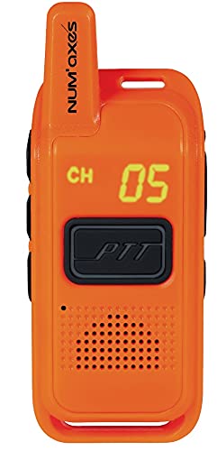 NUM'AXES Unisex-Adult ORANGE WALKIE-Talkie TLK1038, One Size von NUM'AXES