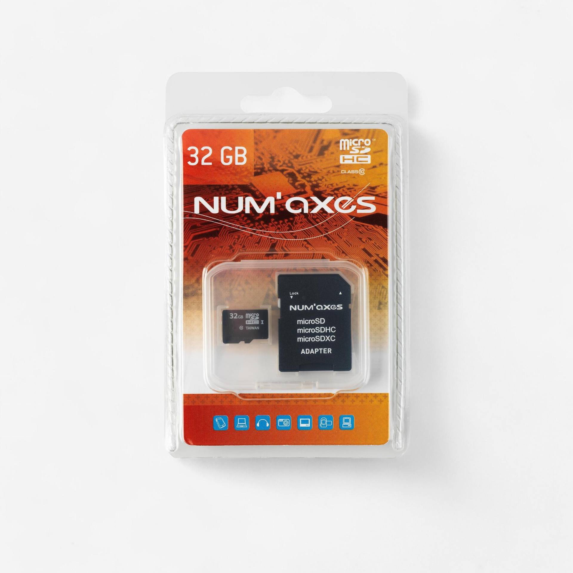 microSD-Speicherkarte 32 GB microSD-Speicherkarte 32 GB von NUM'AXES