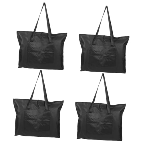 NUOBESTY 4 Stück Skizzenblock Tasche Portfolio Ordner Für Kunstwerke Gepäck Robuste Portfolio Ordner Große Kunst Portfolio Tasche Kunst Portfolio Hülle Postertafel von NUOBESTY