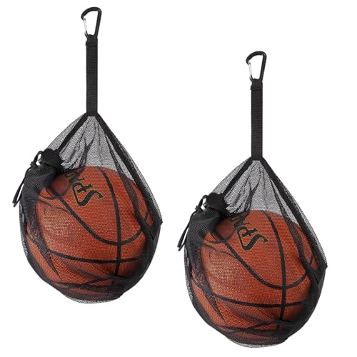 NUOOO Basketball Tasche Rucksack Tragbare Ballnetz mit Kordelzug Ballsack Basketball Netztasche Balltasche Zubehör Net Tasche für Fußball Tennis 2 Stück NUOOO Basketball Tasche Rucksack Tragbare Ballnetz mit Kordelzug Ballsack Basketball Netztasche Balltasche Zubehör Net Tasche für Fußball Tennis 2 Stück von NUOOO