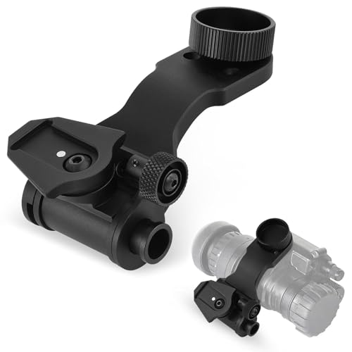 NURCIX PVS 14 Mount Night Vision Goggles NVG Mount PVS 14 J Arm Dovetail Mount Compatible All Models of PVS 14 von NURCIX