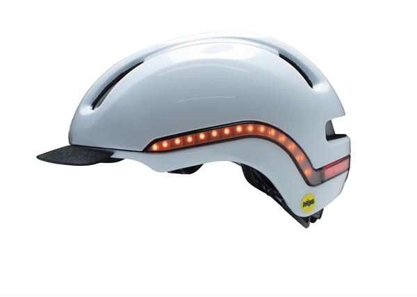 Nutcase Vio Blanco Gloss Mips | Fahrradhelm mit beleuchtung Nutcase Vio Blanco Gloss Mips | Fahrradhelm mit beleuchtung von NUTCASE