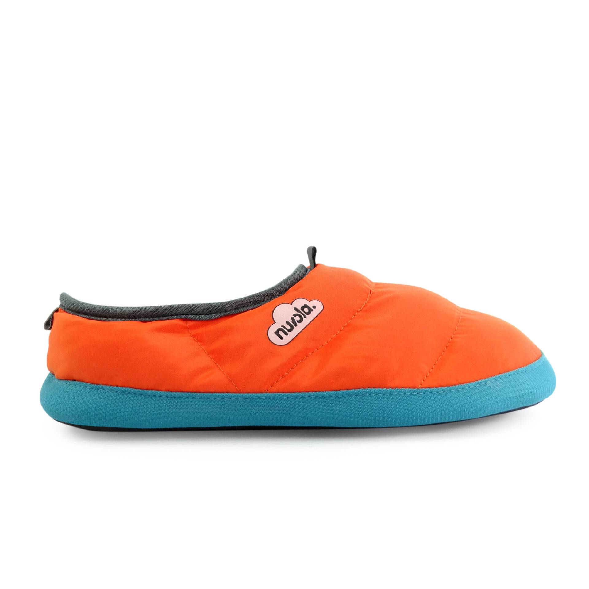 Nuvola Unisex-Pantoffeln in Orange mit Gummisohle von NUVOLA