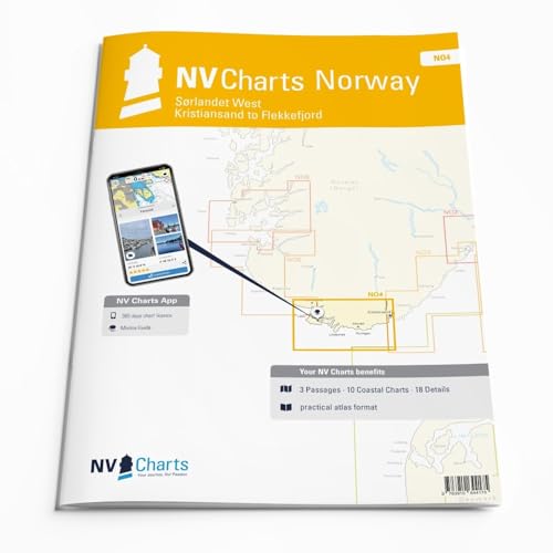 NV Atlas Norway NO 4 mit App Lizenz- Seekarte Norwegen - Kristiansand to Flekkefjord NV Atlas Norway NO 4 mit App Lizenz- Seekarte Norwegen - Kristiansand to Flekkefjord von NV Charts