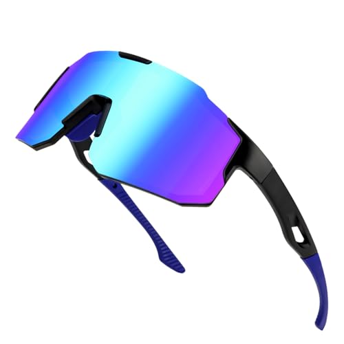 NVIYAM Sport Sonnenbrille, Damen Herren Fahrradbrille Sportbrille für MTB Rennrad Radfahren Biking Laufen für Outdooraktivitäten mit UV400 Schutz N0001 NVIYAM Sport Sonnenbrille, Damen Herren Fahrradbrille Sportbrille für MTB Rennrad Radfahren Biking Laufen für Outdooraktivitäten mit UV400 Schutz N0001 von NVIYAM