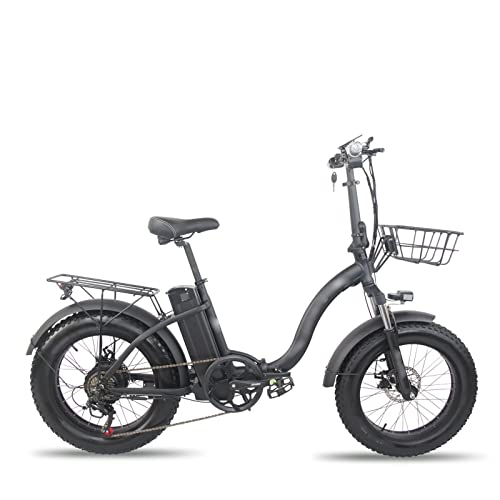 NVNVNMM Fahrrad Electric Bike Foldable Tire Electric Bicycle Mountain Power Assisted Electric Mens Bike von NVNVNMM