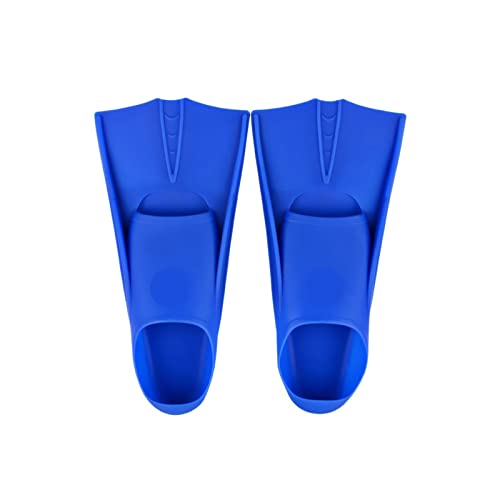 NVNVNMM Flipper 1 Pair Swimming Flippers Fins Diving Snorkeling Surfing Swim Soft Silicone Foot Fins Adult Snorkeling Foot Flippers(33-34) von NVNVNMM
