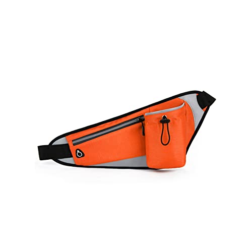 NVNVNMM Gürteltasche Wasserflasche Taille Tasche Fitness Sport Outdoor Diagonale Taille Tasche Tragbare laufende Taille Tasche(Orange) von NVNVNMM