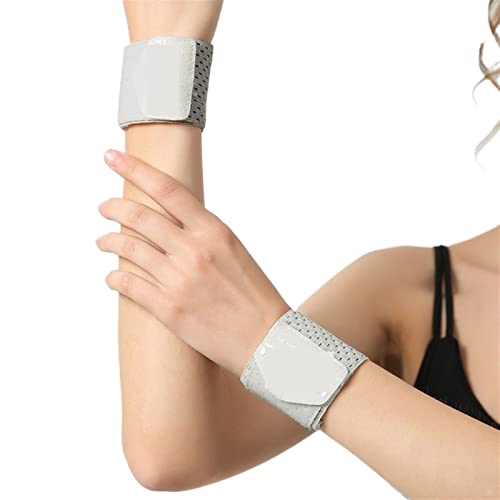 NVNVNMM Schweißbänder für das Handgelenk Wrist Wtrap Wrist Compression Brace Elastic Wrist Support Strap Fitness Carpal Tunnel Arthritis(White) von NVNVNMM