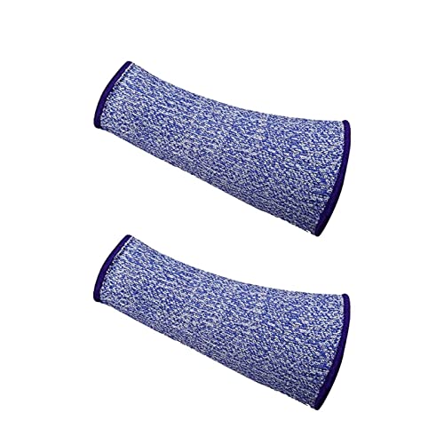 NVNVNMM Schweißbänder für das Handgelenk Cut Resistant Sleeves Burn Heat Resistant Arm Sleeve Protectors Protective Forearm Sleeves Cooking Gardening(Blue) von NVNVNMM