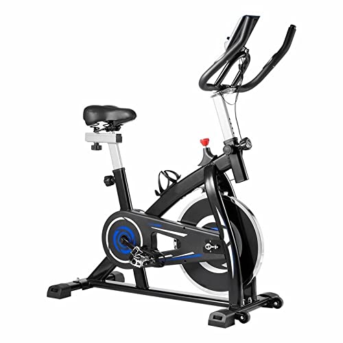 NVNVNMM Heimtrainer Spinning Cycling Bike-Belt Drive Adjustable Exercise Sport with Digital Monitor Home Gym Workout von NVNVNMM