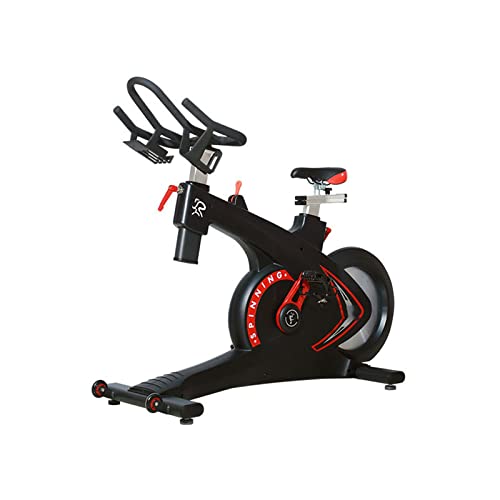 NVNVNMM Heimtrainer Magnetically Controlled Mute Indoor Home Spinning Gym Sports Fitness Training Bicycle(Black) von NVNVNMM