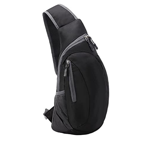 NVNVNMM Herrentaschen für Herren Men Chest Bag Pack Waterproof Travel Sport Cross Body Shoulder Sling Chest Bag Mountaineering Mobile Phone Bag Waist Packs(Color:E) von NVNVNMM