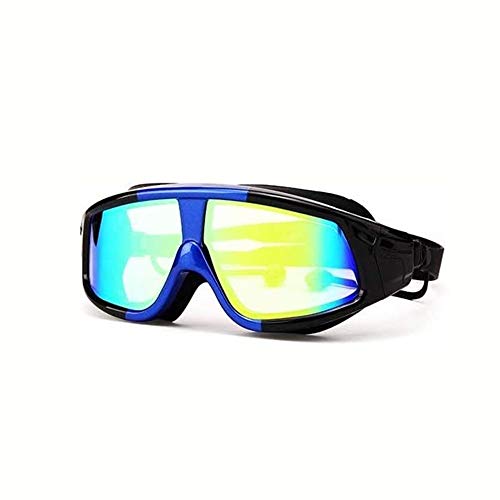 NVNVNMM Schwimmbrille Professionelle Schwimmbrille Erwachsene Männer Frauen Wasserdichte Elektroplant Swim Eyewear UV Anti Nebel Sport Wasserbrille für Pool Schwimmbadbrillen.(Style D) von NVNVNMM