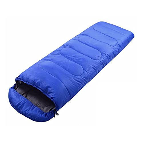 NVNVNMM Schlafsack Portable Lightweight Envelope Sleeping Bag with Compression Sack for Camping Hiking Backpacking(Blue) von NVNVNMM