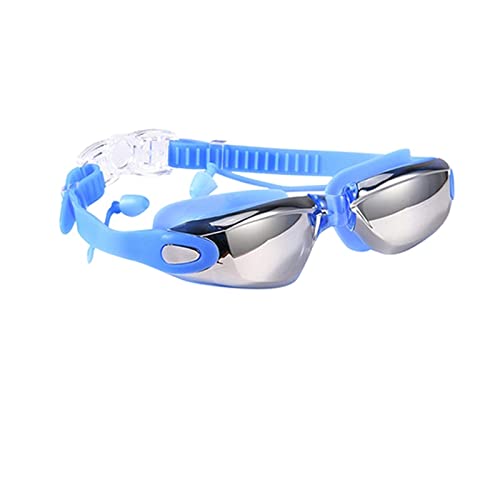 NVNVNMM Schwimmbrille Myopia Swimming Goggles Racing Swim Glasses for Adults Men Holiday Party Presents(Blue) von NVNVNMM