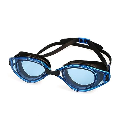 NVNVNMM Schwimmbrille für Erwachsene, Herren, Damen, Schutz, verstellbar, professionell, wasserdicht, zum Schwimmen (blau) von NVNVNMM