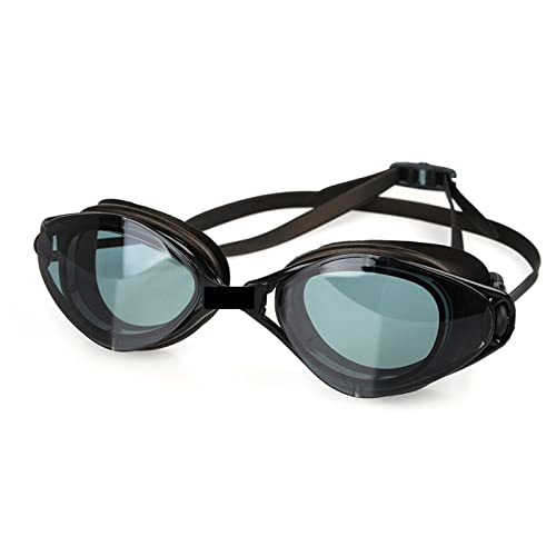 NVNVNMM Schwimmbrille Swimming Goggles Protection Adjustable Goggles Men Waterproof Silicone Glasses(Black) von NVNVNMM