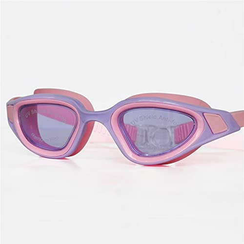 NVNVNMM Schwimmbrille Men Swimming Glasses Eyewear Waterproof Adjustable Silicone swim Goggles for swimming(Pink) von NVNVNMM