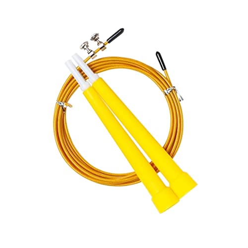 NVNVNMM Springseil Heavy Weighted Jump Rope Heavy Digital Skipping Rope Weighted Fitness(Yellow) von NVNVNMM