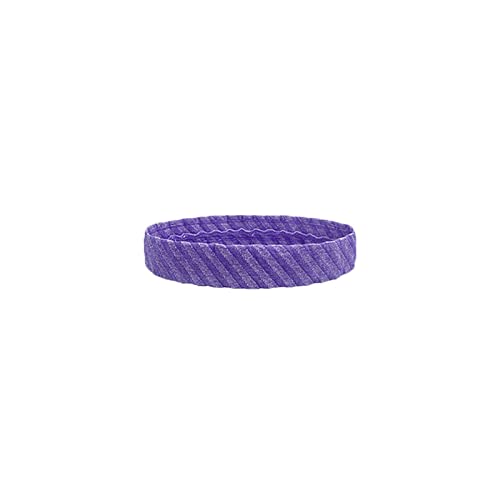 NVNVNMM Stirnbänder Sports Stirnband Tragbare Fitness rutschfeste Haarbänder Mann Frau Haare Wickel Klammer Elastisches Radfahren Yoga Laufen Switzelband(Purple) von NVNVNMM