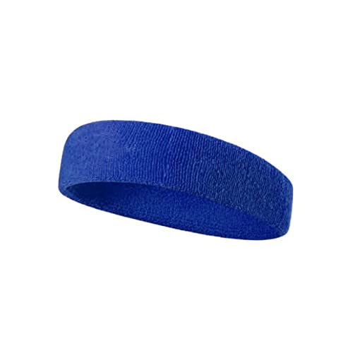 NVNVNMM Stirnbänder Varity Colors Sports Sweatband Headband Lightweight Hair Band Breathable An-ti Slip Yoga Durable Elastic Hair Band(Blue) von NVNVNMM