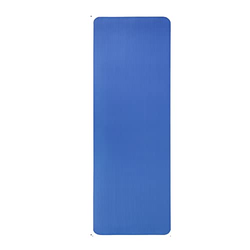 NVNVNMM Yogamatten Material Thick Yoga Mat with bag,for fitness,Pilates Gymnastics Massage pad Exercise mat For Beginner(Blue) von NVNVNMM
