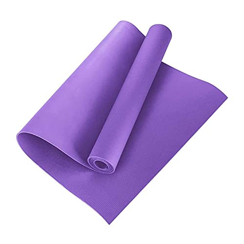 NVNVNMM Yogamatten Yoga Mat Anti-skid Sports Fitness MatThick Comfort Foam yoga matt for Exercise, Yoga, and Pilates Gymnastics mat(Purple) von NVNVNMM