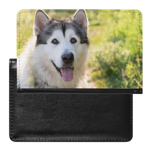 NYKVTG Reisepasshülle Niedlicher Hund Reisepass Tasche Reise Gadget Impfpass Hülle Für Damen Herren von NYKVTG