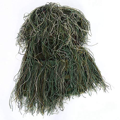 NYSUZHOUJI Camouflage Leafy Hat 3D Sniper Training Kopfbedeckung für die Jagd von NYSUZHOUJI