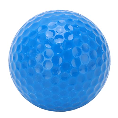 NYSUZHOUJI Schwimmender Golfball, 2 Schichten, Wasserschwimmer, Outdoor-Sport, Übungstrainingsbälle, Elastizität, Windkanalbeständig, Größe 42,67 mm (Dunkelblau) von NYSUZHOUJI