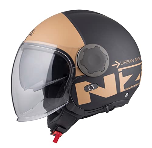Casco ABIERTO Jet Modelo RINGWAY Duo Commuter Black&Bronze Casco ABIERTO Jet Modelo RINGWAY Duo Commuter Black&Bronze von NZI