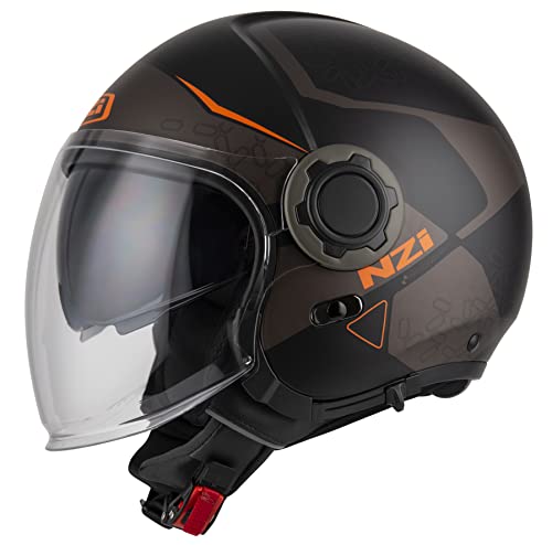 Casco ABIERTO Jet Modelo RINGWAY Duo XTRAINER Black&ORANGE Casco ABIERTO Jet Modelo RINGWAY Duo XTRAINER Black&ORANGE von NZI