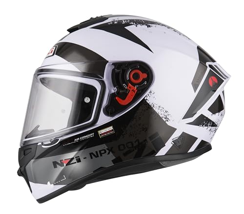 Casco Integral TRENDY Canadian White&Black Casco Integral TRENDY Canadian White&Black von NZI