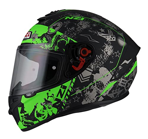 Casco Integral TRENDY KARZ Black&Green Casco Integral TRENDY KARZ Black&Green von NZI
