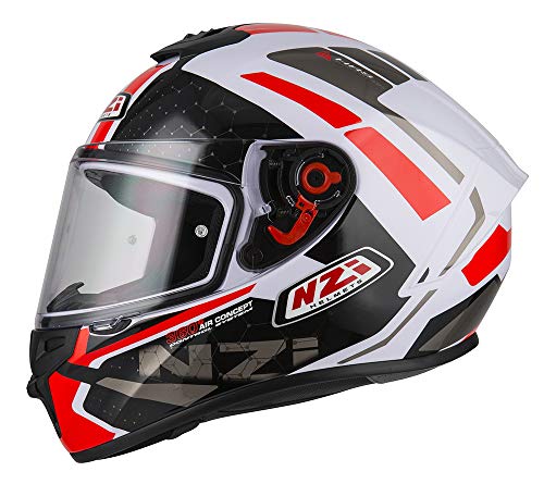Casco Integral TRENDY OVERTAKING White&RED Casco Integral TRENDY OVERTAKING White&RED von NZI