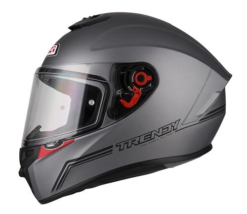 Casco Integral TRENDY SOLID Nouveau Antracite von NZI