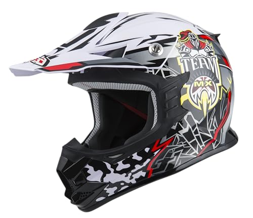 Casco Off Road KNOBBY Team White Casco Off Road KNOBBY Team White von NZI