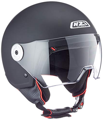 NZI Unisex-Adult Vintage 3 Helmet, MATT Black, XL NZI Unisex-Adult Vintage 3 Helmet, MATT Black, XL von NZI