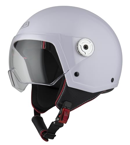 NZI Unisex-Adult Vintage 3 Helmet, Pearl White, XL NZI Unisex-Adult Vintage 3 Helmet, Pearl White, XL von NZI