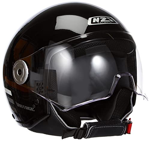 NZI Unisex-Adult Vintage 3 Helmet, TRIBAND Black&Antracite, M NZI Unisex-Adult Vintage 3 Helmet, TRIBAND Black&Antracite, M von NZI