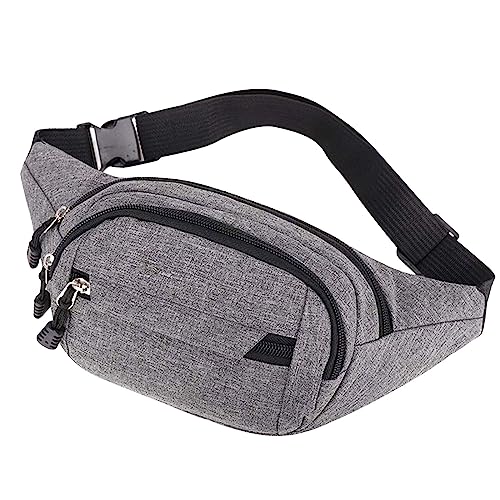 Gürteltasche Bauchtasche, Hüfttasche Bauchtasche Wasserdicht Gürteltasche Gurt Verstellbarer, wasserdichte Bauchtasche Geeignet Unisex für Sport Outdoor Reisen Wandern Laufen Joggen (grau) Gürteltasche Bauchtasche, Hüfttasche Bauchtasche Wasserdicht Gürteltasche Gurt Verstellbarer, wasserdichte Bauchtasche Geeignet Unisex für Sport Outdoor Reisen Wandern Laufen Joggen (grau) von Naapesi