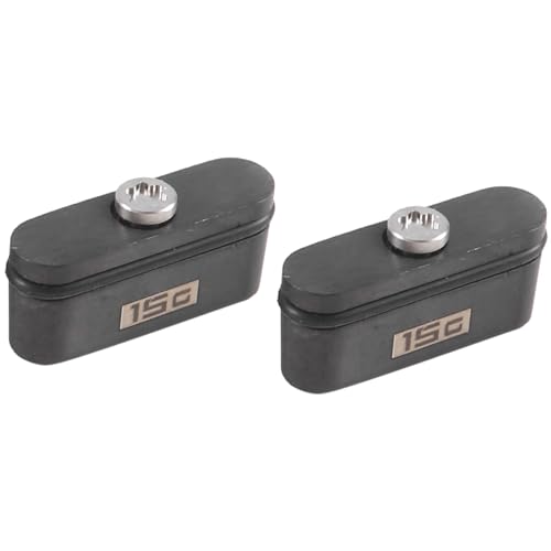 Naemriee Golfschläger-Gegengewichtsteile für White HOT/TRI-HOT 5K/Eleven Serie Push Rod Counter Weight Blocks 15G Schwarz 1 Paar von Naemriee