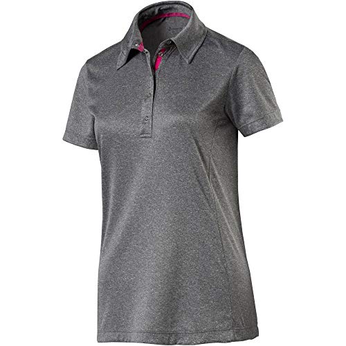 Nakamura Damen Damen Poloshirt Poloshirt Batna, Graumelange, 42, 4033927085042 von Nakamura