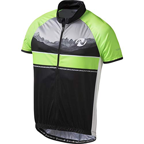 Nakamura Herren Domanico Trikot, Black/Green, L Nakamura Herren Domanico Trikot, Black/Green, L von Nakamura