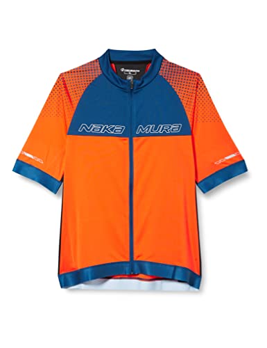 Nakamura Nino T-Shirt Orange Dark/Blue Pet M von Nakamura